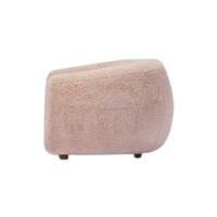 Fauteuil simple au design moderne et nouveau, canapé rembourré avec dossier