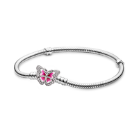Bracelets serpent, arbre de vie, fermoir en forme de cœur, bracelet chaîne serpent, bracelet jonc, bijoux, breloques, bracelet en argent sterling S925