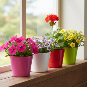 Pot de fleurs carré en plastique PP pour jardinage intérieur et extérieur – Vente en gros |   Fabricant OEM de logos personnalisés en couleur, taille 18 - Product Image 1