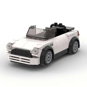 Kit de Modélisme de Voiture de Course <span class=keywords><strong>Super</strong></span> Sportive Célèbre, Briques DIY, Mini Voitures, Instructions en Papier, Jouets, Ensemble de Blocs de Construction pour Garçons - Product Image 5