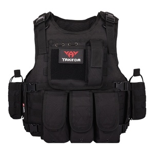 Chaleco Táctico Personalizado para Entrenamiento, Impermeable, de Seguridad, con Cremallera, Ropa de Camuflaje Moderna para Entrenamiento CS - Product Image 1