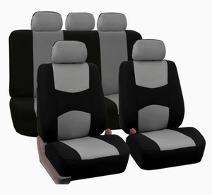 Fundas de Asiento Delanteras de Alta Calidad, Juego de 9 Piezas, Universales para Todas las Estaciones, Cómodas - Product Image 1