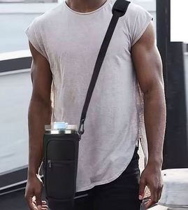 Free Sample Adjustable Shoulder <b>Strap</b> <b>Water</b> <b>Bottle</b> sling Bag Insulated <b>Water</b> <b>Bottle</b> Cover for Stainless Steel Tumbler - Product Image 4