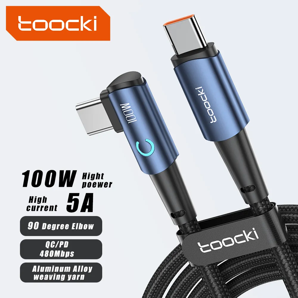 Toocki смарт-кабель плетеный оригинальный бренд игровой USB зарядный кабель для телефона тип передачи данных с на USB C телефонный кабель для телефона