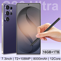 Nuevo Regalo S26 Ultra Steal 5G Monster, 7.3 Pulgadas, 8000 mAh, 16 GB, 1 TB, Android, Oferta Económica, Sellado, Star Wide, Sin Bloqueo, OTG, CE