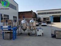 Meilleure qualité pas cher prix cuisson raffinée soja olive huile de tournesol raffinage désodorisation machine à vendre