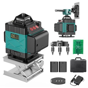16-Line Green Laser Level 505-520nm With Remote Control For Engineering Surveying - Product Image 1