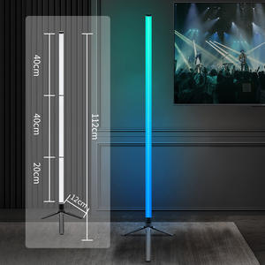 Lámpara de Pie Inteligente RGB de 1.2M para Esquina de Sala de Estar con Trípode, Decoración Nórdica para el Hogar, Iluminación Interior - Product Image 2
