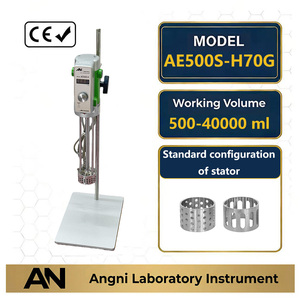 เครื่องผสมอิมัลชันแบบแรงเฉือนสูงสำหรับห้องปฏิบัติการ รุ่น AE500S-H70G เครื่องทำให้เป็นเนื้อเดียวกันและเครื่องทำอิมัลชันสำหรับของเหลวเครื่องสำอาง - Product Image 1