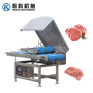 Máquina cortadora de carne Vertical automática Industrial, equipo cortador fresco eléctrico de acero inoxidable para procesamiento comercial de alimentos - Product Image 2