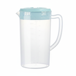 Jarra de Plástico Ecológica sin BPA de 1 Litro con Tapa para Bebidas Frías/Calientes, Jarra de Agua para Limonada, Jarra para Jugos - Product Image 2