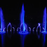 Fuente Musical de Agua Flotante con Luz Subacuática RGB DMX512 de Acero Inoxidable para Exteriores, Personalizada para 2026