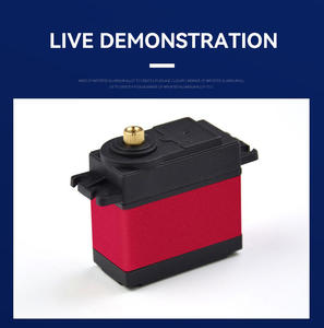 DCA8-7.AV เซอร์โวมอเตอร์ดิจิตอลแบบอลูมิเนียม 20KG แรงบิดขนาดใหญ่ 180 °   เซอร์โวอุตสาหกรรมแบบหมุนความแม่นยำสูงสำหรับหุ่นยนต์ RC และโดรน FPV - Product Image 2