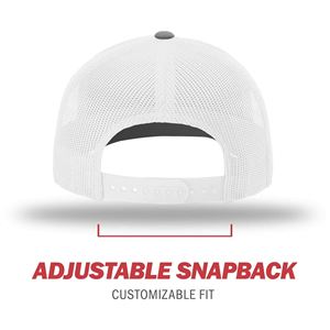 Gorra Trucker Richardson 112 con Parche de Cuero Bordado Personalizado, Gorra de Béisbol Lisa con Malla Trasera, Gorras Deportivas - Product Image 5