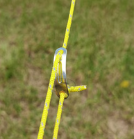 Accessoire de tente de Camping ultraléger, curseur en alliage d'aluminium, ajusteur de ligne, attache de tente, bouchon de corde à vent, tendeur de ligne