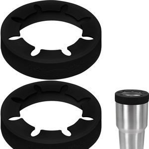 Manchon réutilisable en silicone pour café glacé avec anneau en silicone, compatible avec les gobelets <span class=keywords><strong>YETI</strong></span>/RTIC/BJPKPK de 30 oz – Vente en gros directe usine - Product Image 1