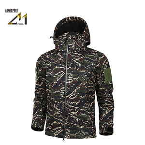 A-1 Men's Winter Hooded Thick Windproof Waterproof Breathable Jacket Long Sleeve Safari Style Outdoor Hiking <b>Coat</b> - Product Image 1
