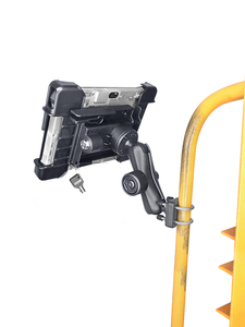 VINmounts 11-12 Inch Anti-Theft Tablet Clamp Holder, Heavy Duty Secure Locking Industrial Mount for Forklift Vehicle Use - Product Image 6