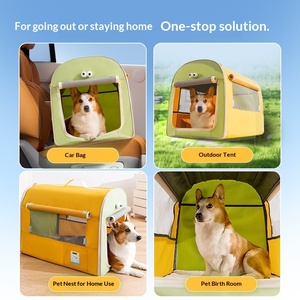 <span class=keywords><strong>Casa</strong></span> de Campaña para Perros Pequeños, Desmontable, Lavable, para Montar en el Coche, para Todas las Estaciones - Product Image 4