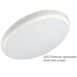 Nieuwe Saa Ce 2Power + 3cct Selecteerbare Push Lock Installatie Europese Nordic Design Led Plafondlamp Voor Balkon - Product Image 1