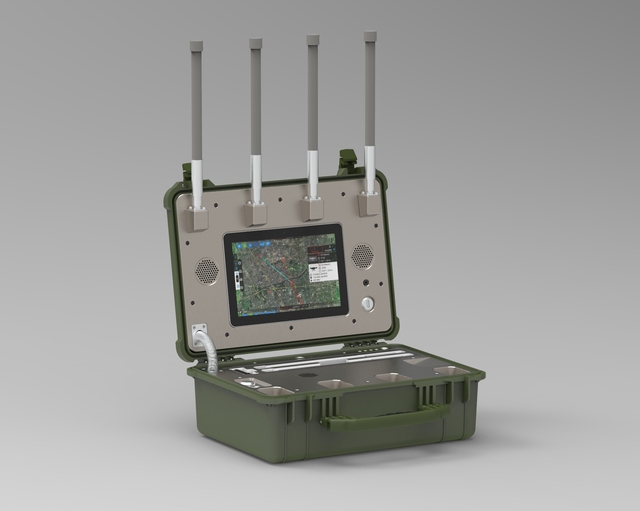 Portable Drone Detection System 1-10km UAV Signal Detector 360° Full Coverage FPV Drone Signal