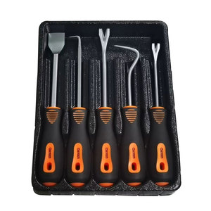 Juego de 5 raspadores y removedores Qutas, herramientas de reparación de automóviles de acero en estuche rígido QX-2305 - Product Image 2
