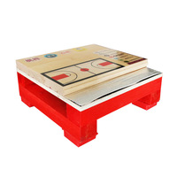 Plancher en bois d'érable massif multi-sports FH Sports pour intérieur, 22 mm d'épaisseur, antidérapant, résistant à l'usure, écologique, absorption des chocs