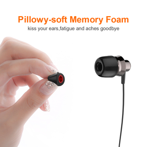 New Bee 3.0mm 3.5mm 4.5mm embouts d'oreille écouteurs de remplacement en mousse à mémoire de forme embouts d'oreille pour Bose, JBL, <span class=keywords><strong>Sennheiser</strong></span>, <span class=keywords><strong>Sony</strong></span> - Product Image 3