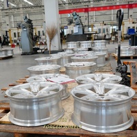 168 Jantes forgées monobloc 5 branches à déport profond de 18, 19, 20 pouces, 5x114.3, 5x100, 5x108 pour BMW, Toyota, Ford