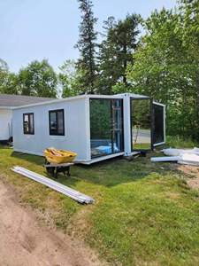 20ft gấp container nhà di động mở rộng <span class=keywords><strong>cabin</strong></span> với cách nhiệt bức tường cho tất cả các mùa sống Modular container nhà - Product Image 2