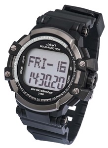 Azul del <span class=keywords><strong>reloj</strong></span> <span class=keywords><strong>Skmei</strong></span> venta al por mayor nuevo concepto barato <span class=keywords><strong>reloj</strong></span> electrónico 5ATM resistente al agua cronógrafo de acer - Product Image 2
