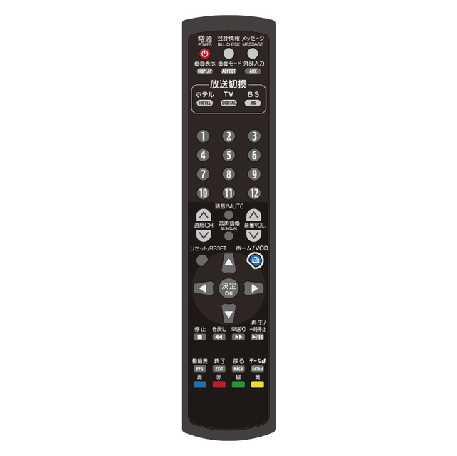 Factory Sale Hot Seller Bontech RC-58 Digital Universal TV IR Transmitter Remote Control with 58 Buttons and >10m Range