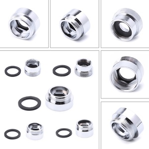Conector de grifo de latón con rosca de metal sólido para cocina, adaptador de grifo con aireador - Product Image 3