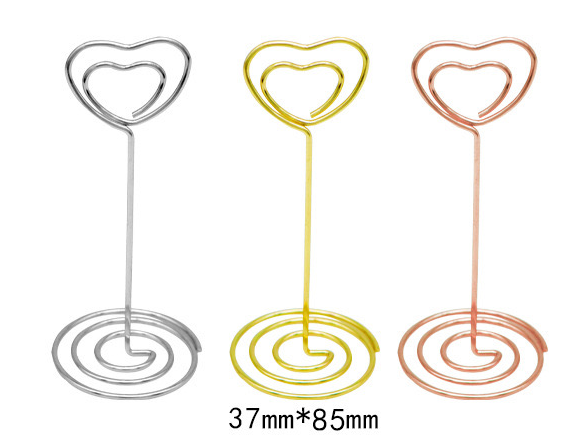 8.5cm H Coeur Or Rose