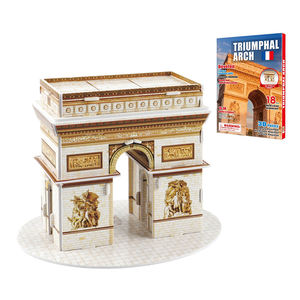 Dubai Building Toy Mini Tower 3D Puzzle Burj Khalifa modello con 51 pezzi - Product Image 6