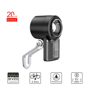 <span class=keywords><strong>Phare</strong></span> <span class=keywords><strong>Dynamo</strong></span> LED pour vélo électrique et e-scooter 40lux Ebike Light avec alimentation à partir de la batterie - Product Image 4