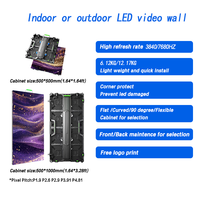 Écran LED 3.91 extérieur P3 toile de fond scène système de treillis location P4.81 mur vidéo LED pour scène concert