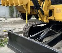 Bagger compact d'occasion de la mini excavatrice 3.5T de Caterpillar 303.5E pour cultiver de petites excavatrices abordables d'heure basse en vente