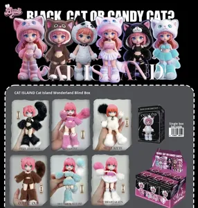 ตุ๊กตาแมวดำซีรีส์ Cat Island <span class=keywords><strong>Wonderland</strong></span> BJD ของแท้ น่ารักสไตล์อนิเมะในกล่องสุ่ม ของขวัญสำหรับแฟนคลับในช่วงฤดูหนาว - Product Image 3