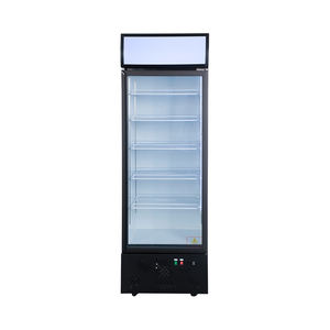 520L 0~10 ℃   Exhibidor Refrigerador Vertical Comercial Delgado de Acero Inoxidable con Vidrio Templado Normal de Baja Emisividad - Product Image 2