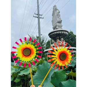 Fournisseur chinois de jouets personnalisés en plastique monocouche, moulin à vent de style vieux Pékin, tournesol, fabrication et vente propres - Product Image 3