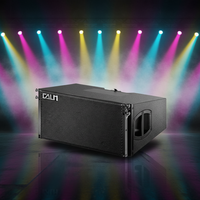 Subwoofer professionnel 3 voies Line Array CM V8 SUB, plage de fréquences 68Hz-20KHz, finition thermolaquée, concerts, 760W, 18mm, en bois de bouleau
