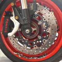 Disque de frein flottant personnalisé pour moto, composants de frein de moto en acier, moyeu central en aluminium anodisé, pièces de moteur usinées CNC