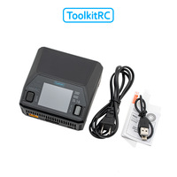 Cargador/Descargador Inteligente de Baterías Lipo ToolkitRC M8AC 1-8S AC 200W DC 600W 20A para Baterías de Plástico LiHV, LiFe, Lilon, NiMH para Drones RC