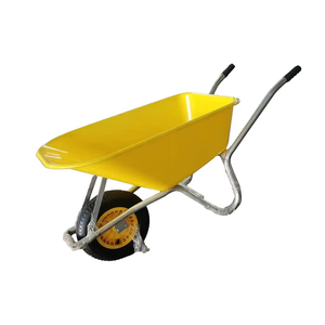 Carretilla de rueda resistente de alta calidad WB6424S hecha en China Precio bajo 4,00-8 Rueda de metal - Product Image 5