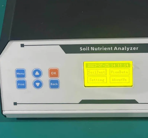 Testeur agricole de laboratoire, analyseur rapide d'engrais, analyseur de nutriments du sol NPK, matière organique/salinité/pH - Product Image 3