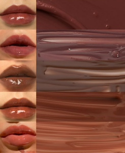 Juego de bálsamo labial de péptido Natural a granel orgánico Rosa personalizado al por mayor para brillo de labios de etiqueta privada femenina brillo de labios - Product Image 2