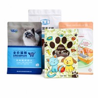 Sachets personnalisés anti-humidité pour friandises pour animaux – Pochettes verticales métallisées en BOPP/VMPET/PE de diverses tailles et styles pour les friandises pour chiens et chats