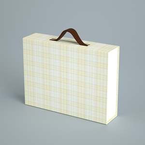 Hộp Bao Bì Va Li Giấy Sang Trọng Chất Lượng Cao Tùy Chỉnh Hộp Quà Tặng Va Li Các Tông Màu Trắng Cho Trẻ Em - Product Image 2