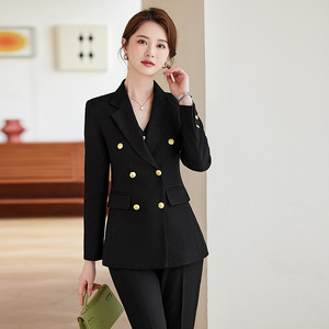 Alibaba Factory Formal Tallas grandes Mujeres Trajes Tuxedo <span class=keywords><strong>Traje</strong></span> <span class=keywords><strong>de</strong></span> 3 piezas Conjunto para Mujeres <span class=keywords><strong>de</strong></span> Negocios Pantalones <span class=keywords><strong>Traje</strong></span> - Product Image 2